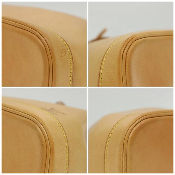 LOUIS VUITTON Nomad Mini Noe Hand Bag Leather Beige M43528 LV Auth ki3759V - Picture 14 of 16